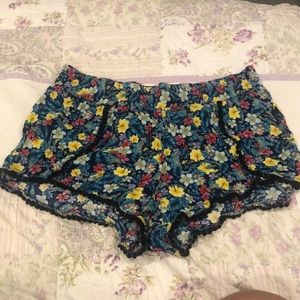 Floral Shorts
